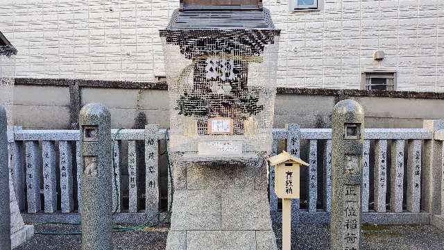 正一位稲荷神社(荻窪白山神社境内社)の参拝記録5