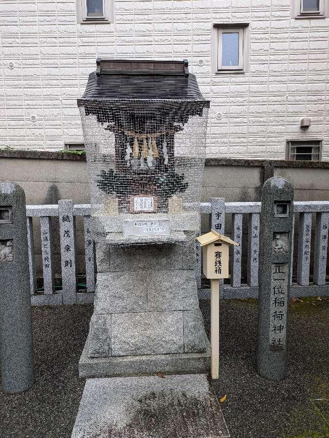 正一位稲荷神社(荻窪白山神社境内社)の参拝記録5