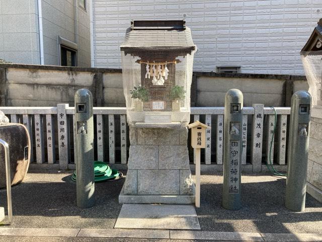 田守稲荷神社(荻窪白山神社境内社)の参拝記録2