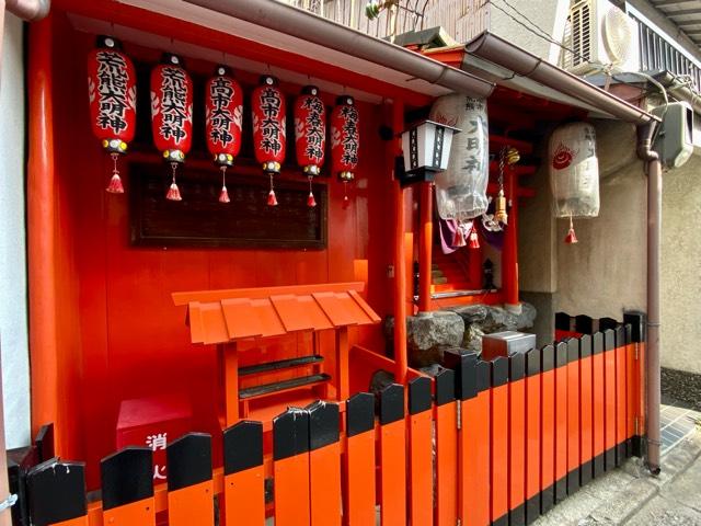 京都府京都市下京区升屋町 高市稲荷神社の写真1