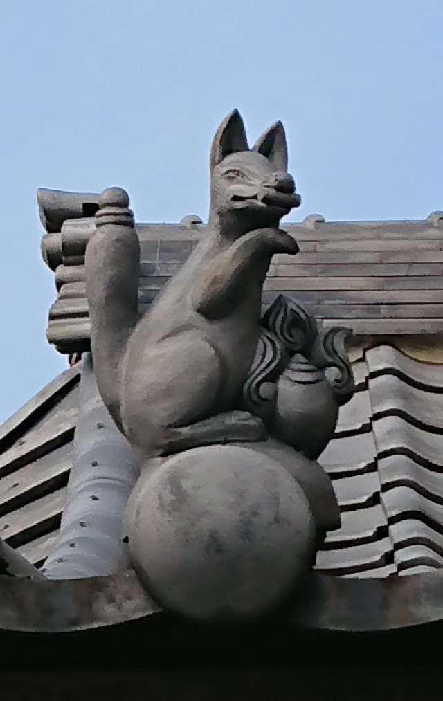 君ヶ崎稲荷神社の参拝記録(狛猫さん)