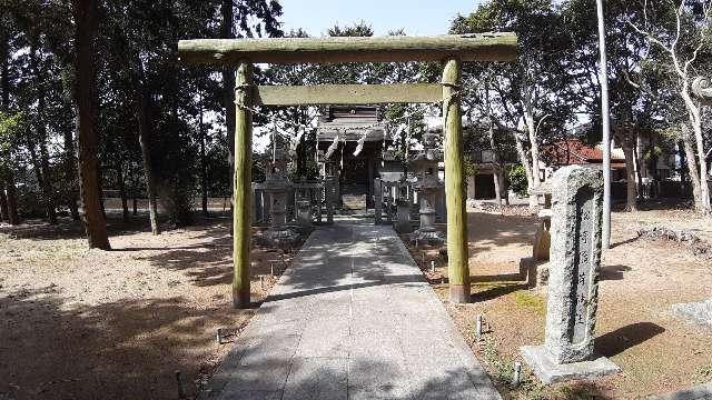 松崎稲荷神社(神明神社内)の参拝記録(ぜんちゃんさん)