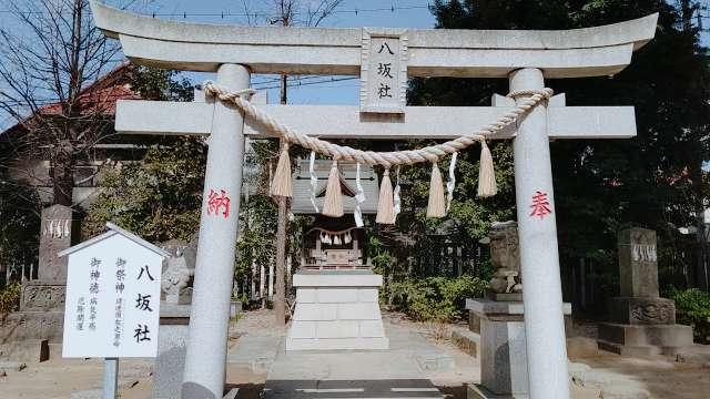 八坂社（葛飾八幡宮境内）の参拝記録9