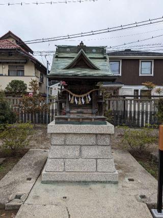 八坂社（葛飾八幡宮境内）の参拝記録(はしどいさん)