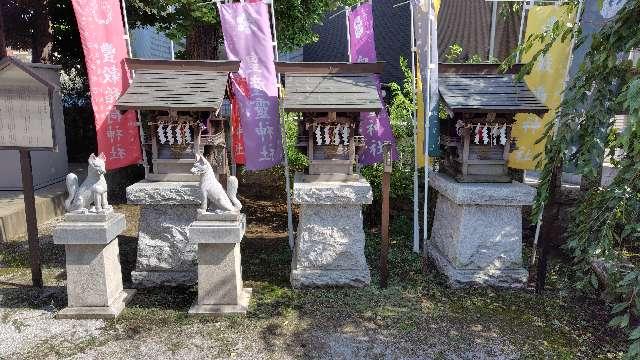 渋江白髭神社末社の参拝記録(りんごぐみさん)