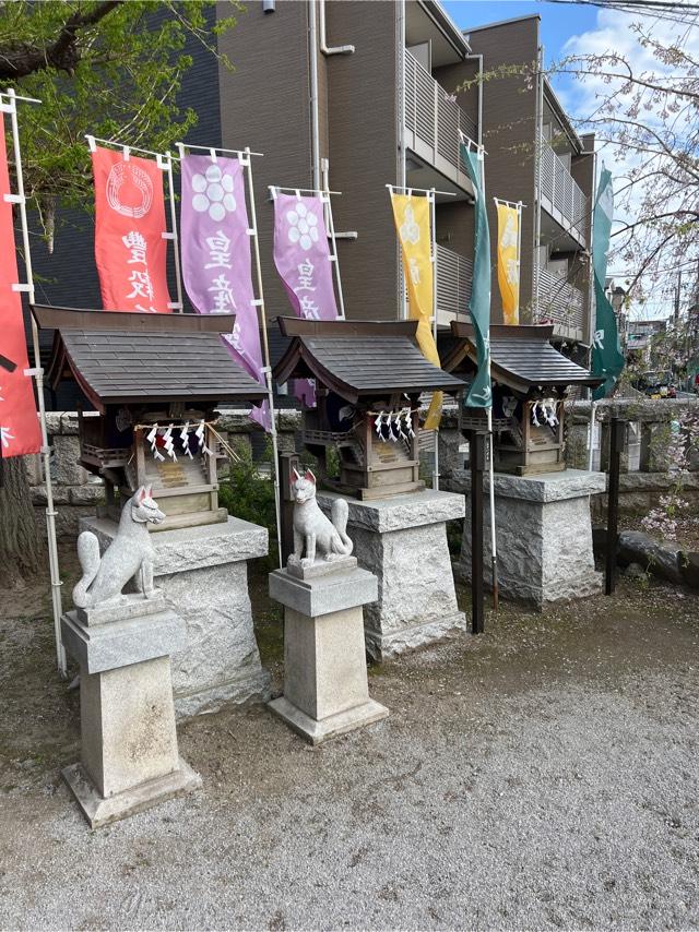 渋江白髭神社末社の参拝記録(⛩️🐉🐢まめ🐢🐉⛩️さん)