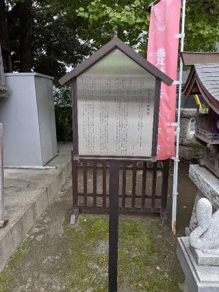 渋江白髭神社末社の参拝記録(はくすみさん)