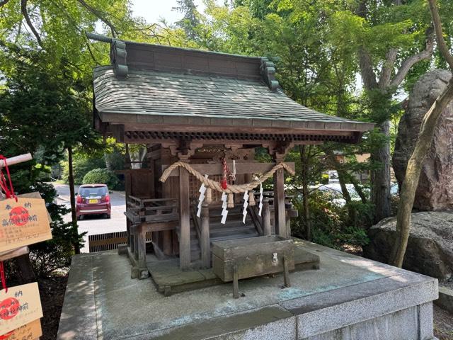 高倍神社(盛岡八幡宮境内社)の参拝記録(うさぎニンジンさん)