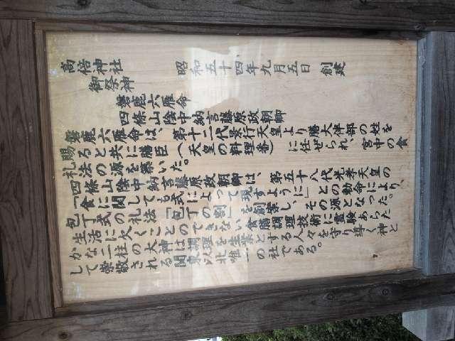 岩手県盛岡市八幡町13-1 高倍神社(盛岡八幡宮境内社)の写真3
