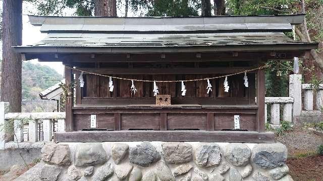 東京都あきる野市伊奈１５７５−１ 合祀社(岩走神社)の写真2