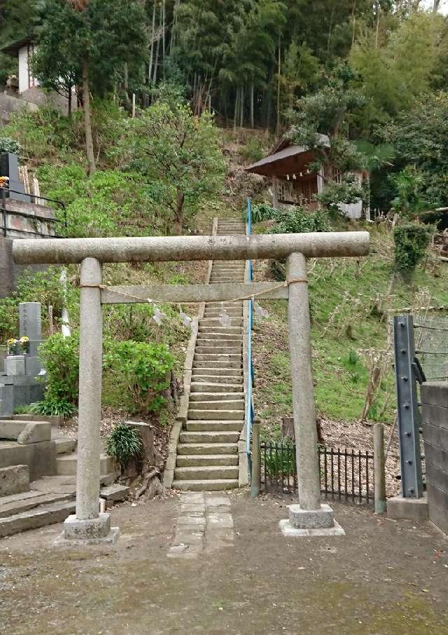 神奈川県逗子市桜山７丁目６ 山之神社(桜山 山の神)の写真1