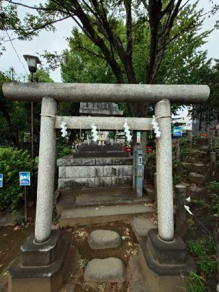 富士浅間神社・里宮（鳩森八幡神社）の参拝記録(longironさん)