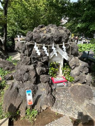 富士浅間神社・里宮（鳩森八幡神社）の参拝記録(みんとさん)