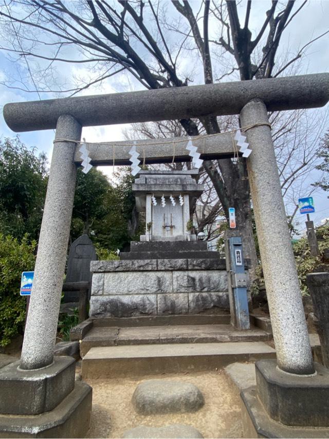 富士浅間神社・里宮(鳩森八幡神社)の参拝記録9