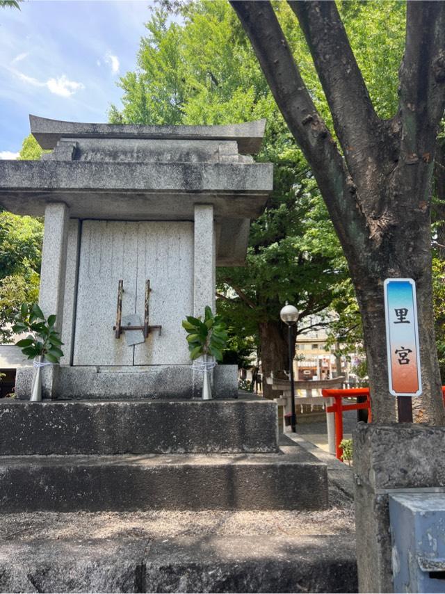 富士浅間神社・里宮（鳩森八幡神社）の参拝記録2