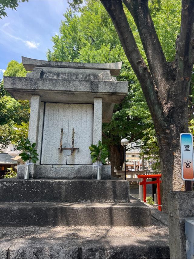 富士浅間神社・里宮（鳩森八幡神社）の参拝記録1
