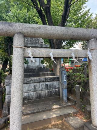 富士浅間神社・里宮（鳩森八幡神社）の参拝記録(⛩️🐍🐢まめ🐢🐍⛩️さん)