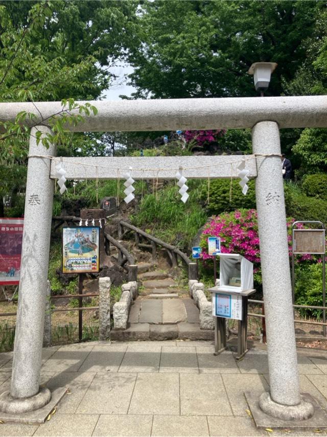 富士浅間神社・里宮(鳩森八幡神社)の参拝記録6