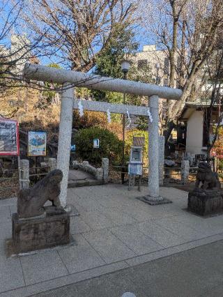 富士浅間神社・里宮（鳩森八幡神社）の参拝記録(はくすみさん)