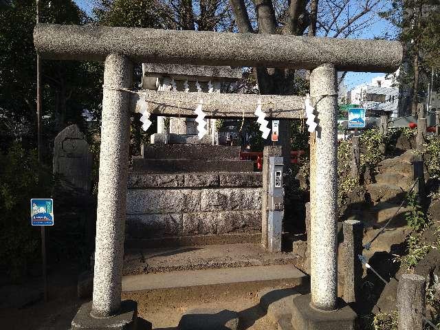富士浅間神社・里宮(鳩森八幡神社)の参拝記録7