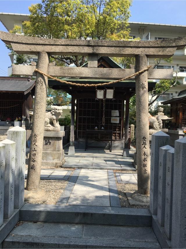 大阪府大阪市東住吉区住道矢田6-5 宝神神社の写真1