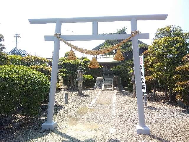 貝吹の氏神の参拝記録1