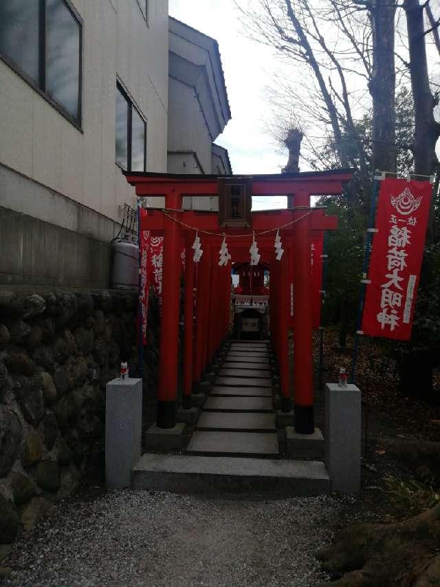 稲荷社（秩父今宮神社境内社）の参拝記録(ネコのしろこさん)