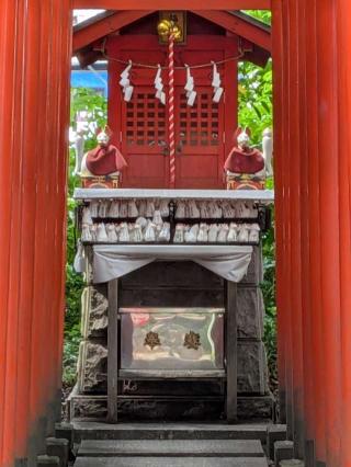 稲荷社（秩父今宮神社境内社）の参拝記録(まーさんさん)