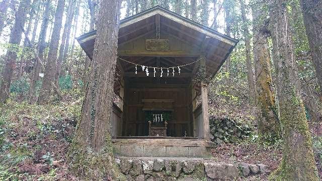 東京都あきる野市戸倉２０１２-イ 山神社の写真1