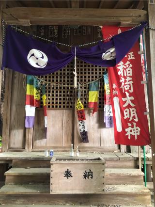 白光稲荷神社(阿伎留神社)の参拝記録(こーちんさん)