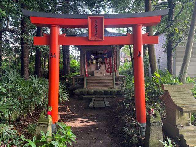 白光稲荷神社(阿伎留神社)の参拝記録1