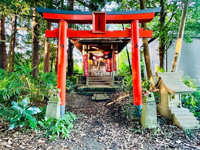 白光稲荷神社(阿伎留神社)の参拝記録1