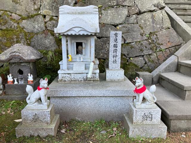 雪見稲荷神社(太平山三吉神社)の参拝記録(MA-323さん)