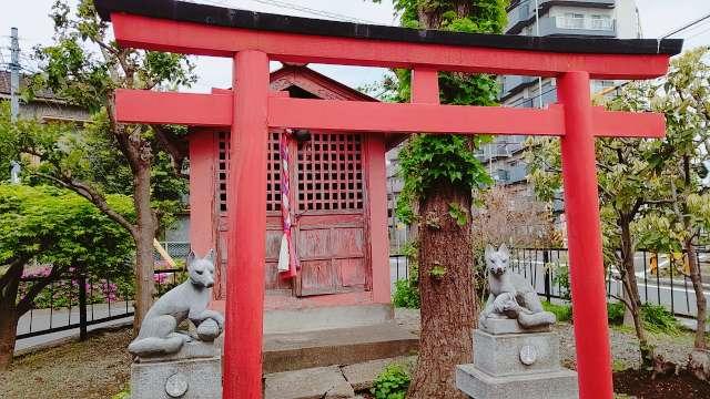 東京都大田区新蒲田２丁目１０ 稲荷神社の写真1