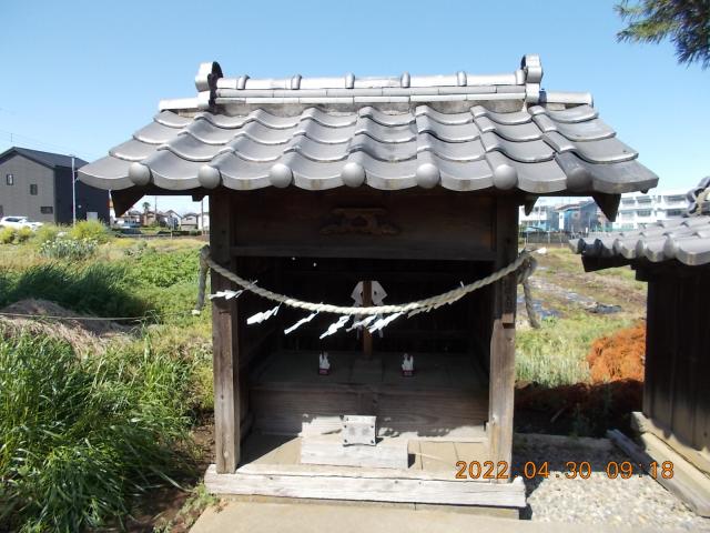 埼玉県ふじみ野市川崎147 稲荷大明神(川崎氷川神社境内)の写真1