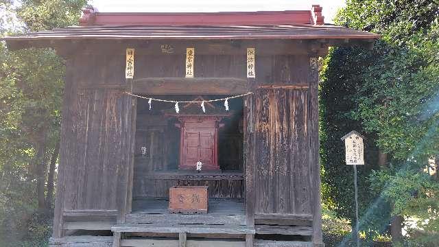 合祀社(長宮氷川神社境内社)の参拝記録1