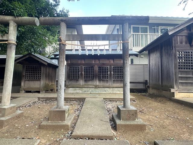 合祀社(苗間神明神社境内社)の参拝記録1