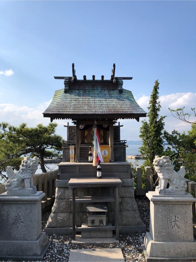 兵庫県姫路市家島町坊勢 海神社の写真1