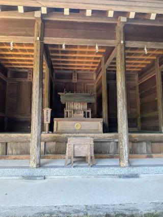 御仮屋（安房神社内）の参拝記録(はくすみさん)