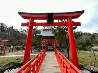 高山稲荷龍神宮(高山稲荷神社境内社)の参拝記録(しおさん)