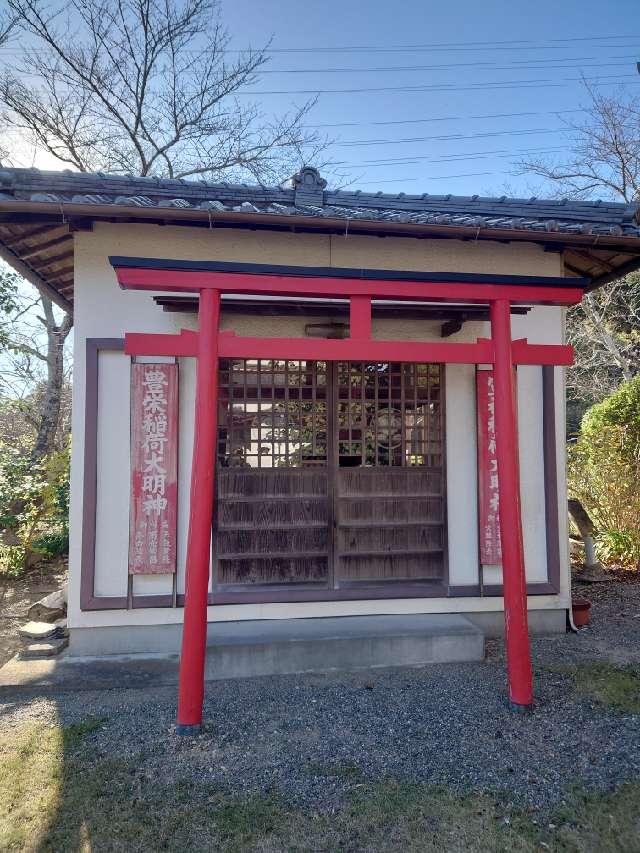 稲荷社（法雲寺　境内）の参拝記録1