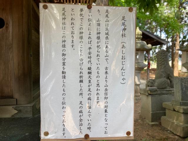 足尾神社(熊野神社)の参拝記録(MA-323さん)