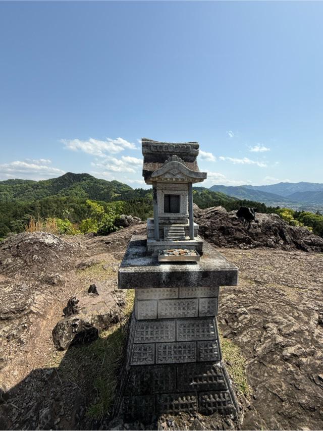 金鑚神社の奥宮の参拝記録1