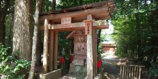 稲荷社(須佐神社境内社)の参拝記録(はにほへとさん)