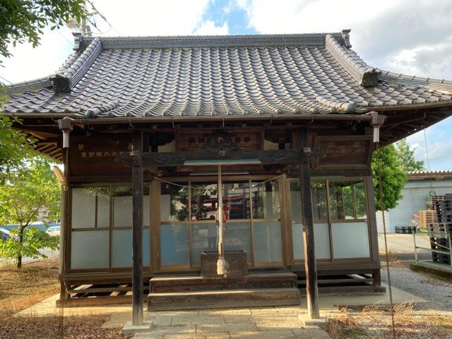 群馬県邑楽郡板倉町岩田 原宿神社の写真1