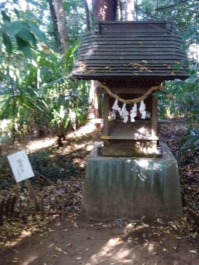 稲荷社①(氷川女體神社境内社)の参拝記録1