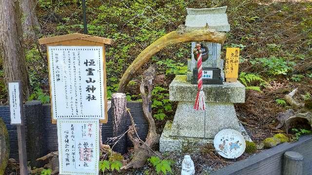 恒霊山神社の参拝記録2