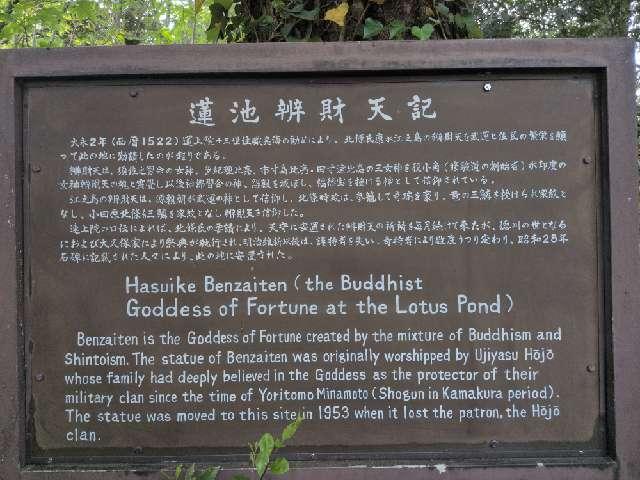 神奈川県小田原市城内１ 蓮池弁財天社の写真3