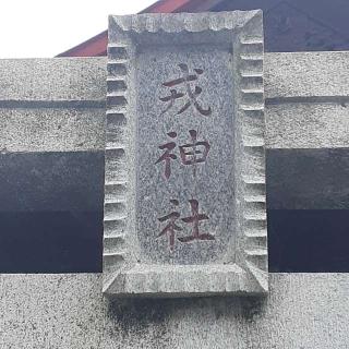 戎神社の参拝記録(三毛猫さん)