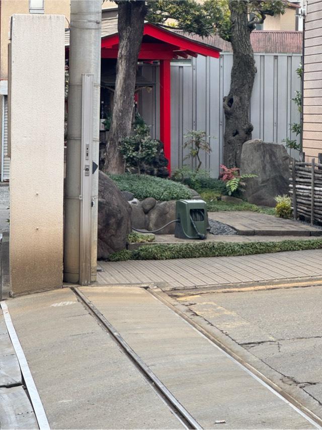 稲荷社（会社敷地内）の参拝記録1